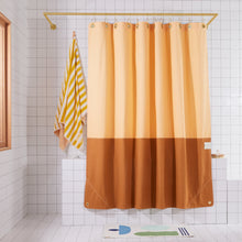 Load image into Gallery viewer, Orient Shower Curtain, Honey Shower Curtains Quiet Town 
