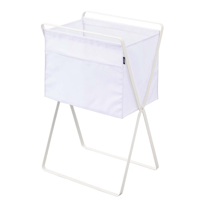 Tower Elevated Laundry Hamper - Steel Laundry Hamper Yamazaki Home White 