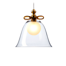 Load image into Gallery viewer, Bell Lamp Ceiling &amp; Pendant Lamps Moooi Gold-Transparent Small 
