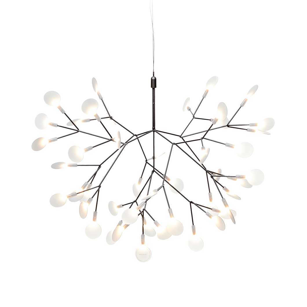 Heracleum III Suspended Ceiling & Pendant Lamps Moooi Nickel Small 