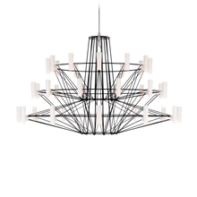 Load image into Gallery viewer, Coppélia Suspended Lamp Ceiling &amp; Pendant Lamps Moooi Black Satin Small 
