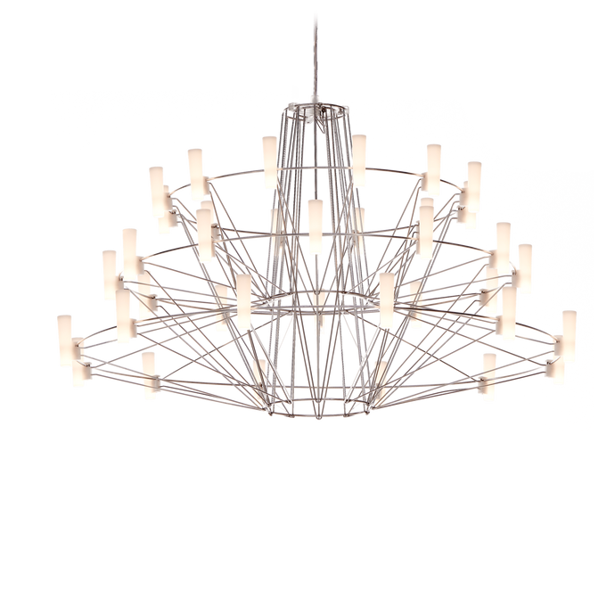 Coppélia Suspended Lamp Ceiling & Pendant Lamps Moooi Chrome Small 