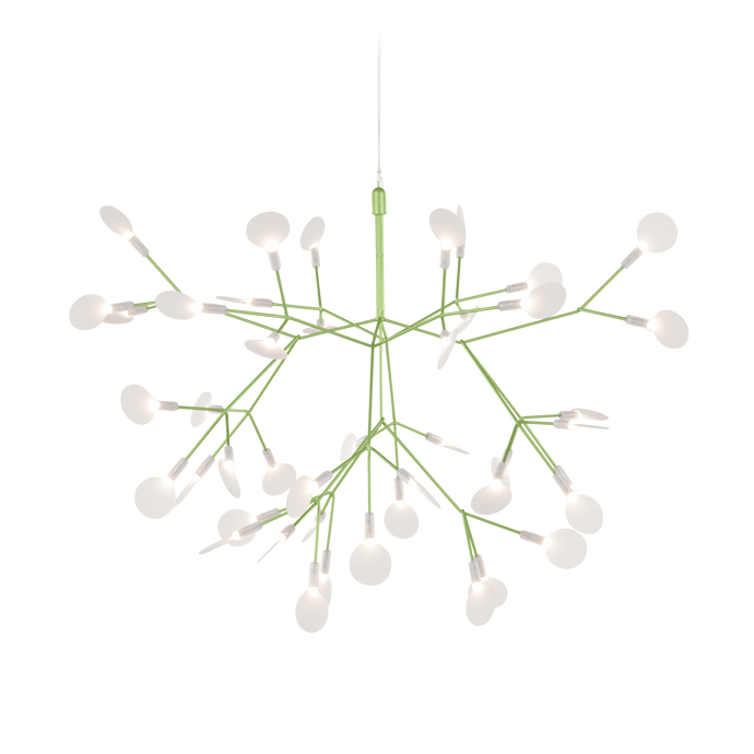 Heracleum III Suspended Ceiling & Pendant Lamps Moooi Green Small 