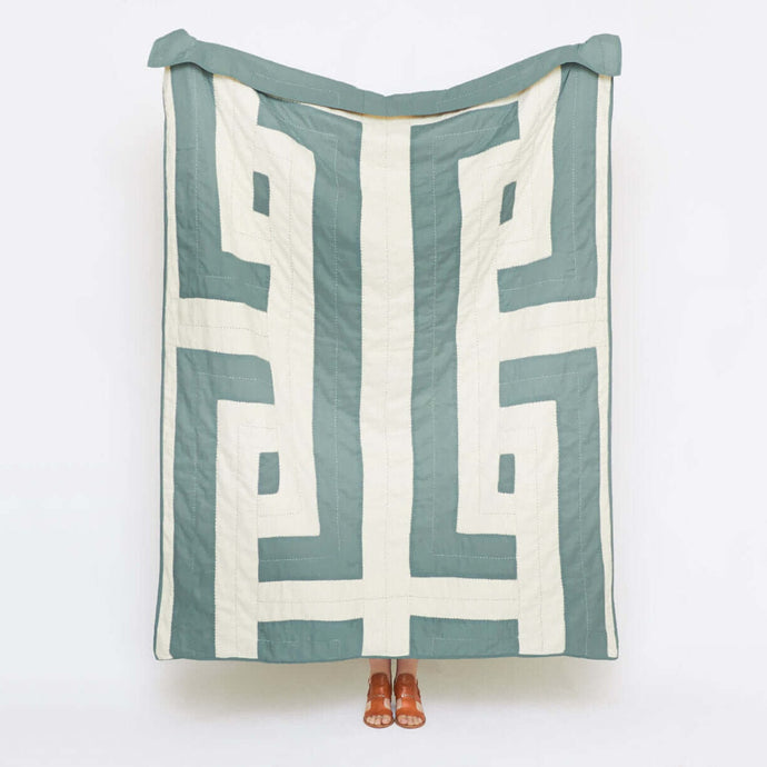 Interlock Quilt Throw Quilts Anchal Project 