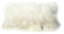 Load image into Gallery viewer, Tibetan Cushion Throw Pillows Fibre by Auskin Ivory 11 X 22IN 
