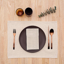 Load image into Gallery viewer, Rustic Placemats - Natural / Set Of 4 Placemats Powered by People 
