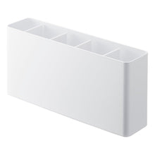 Load image into Gallery viewer, Tower Utensil &amp; Thin Cutting Board Holder - Steel Utensil Holder Yamazaki Home White 
