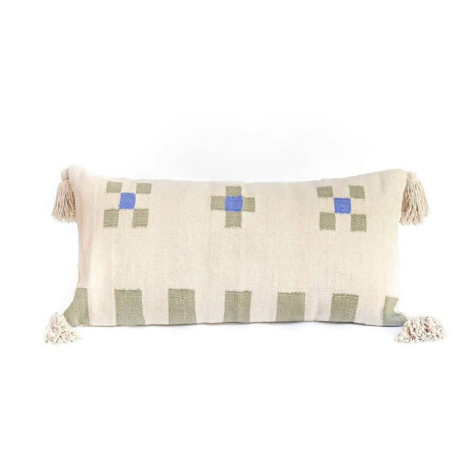 Maira Throw Pillow with Insert Lumbar Pillows Powered by People 