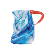 Load image into Gallery viewer, Canyon Pitcher in Kokomo glass Upstate 
