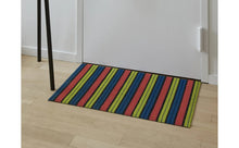 Load image into Gallery viewer, Ribbon Stripe Shag Mat Area Rugs Chilewich 
