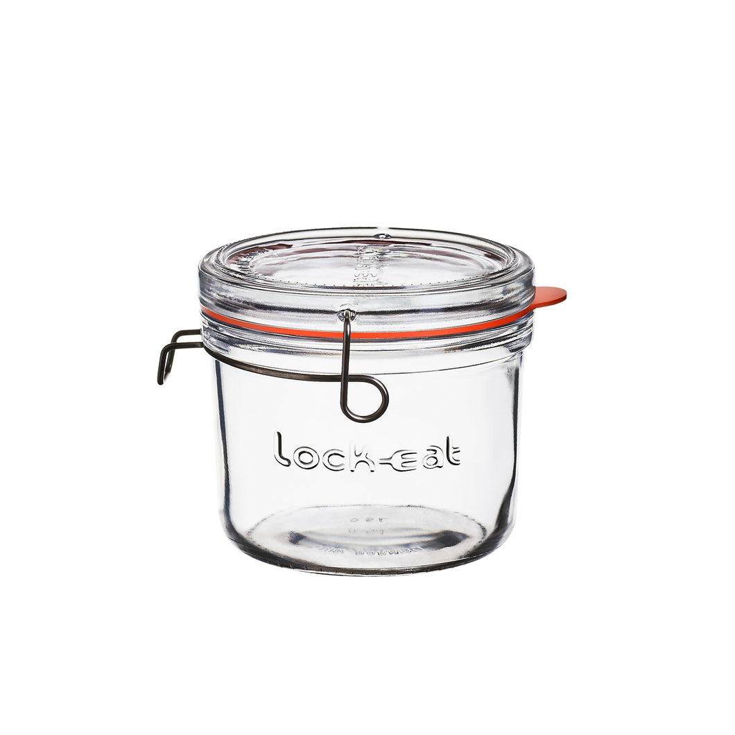 Lock-Eat Food Jar 17oz, 1 Piece Food Containers Luigi Bormioli 