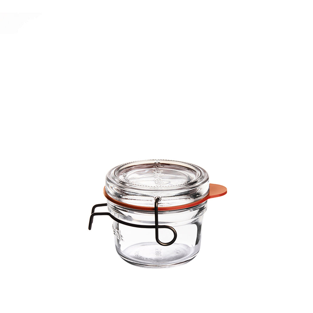 Lock-Eat Food Jar 4.25oz, Set of 6 Food Containers Luigi Bormioli 