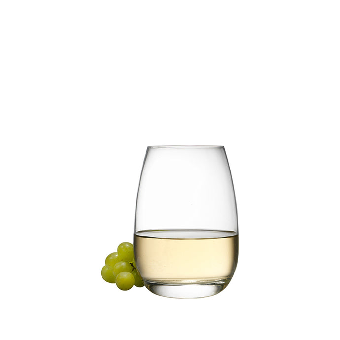 Michelangelo Stemless 15.5oz, Set of 4 Wine Glasses Luigi Bormioli 