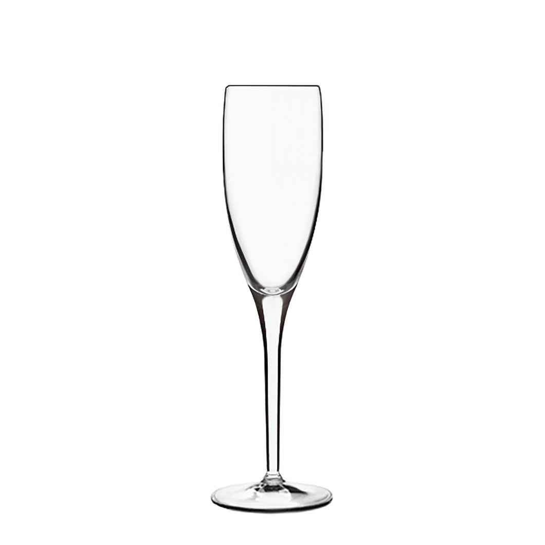 Michelangelo Champagne 6.75oz, Set of 4 Flutes Luigi Bormioli 