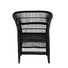 Load image into Gallery viewer, Malawi Cane Chair - Black Chairs Powered by People 
