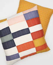 Load image into Gallery viewer, Multi-Check Euro Sham Pillows Anchal Project 
