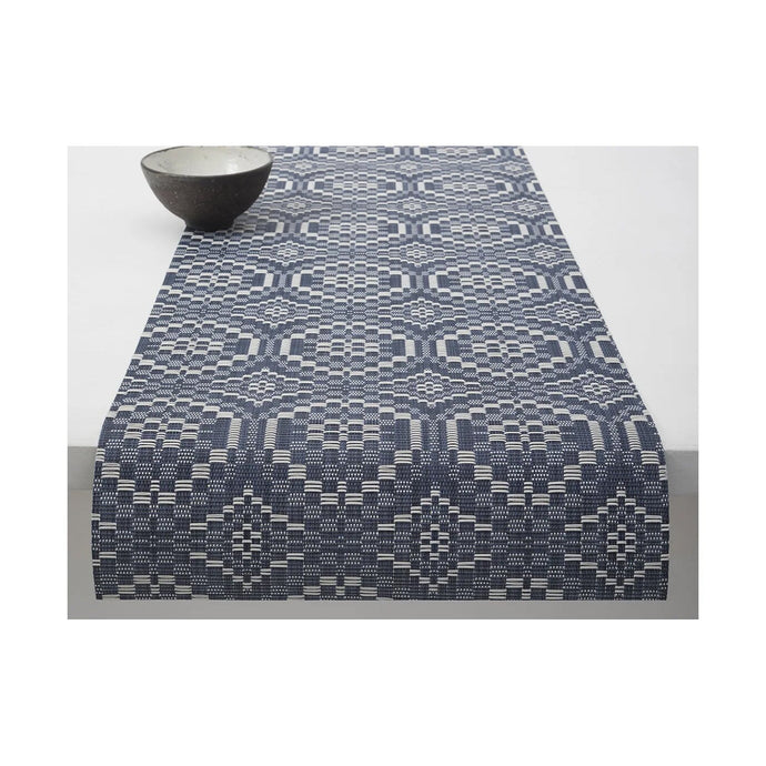 Overshot Table Runner Table Runners Chilewich Denim 