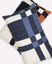 Load image into Gallery viewer, Patchwork Plaid Lumbar Pillow Pillows Anchal Project 
