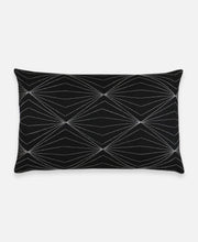 Load image into Gallery viewer, Prism Lumbar Pillow Pillows Anchal Project Charcoal 
