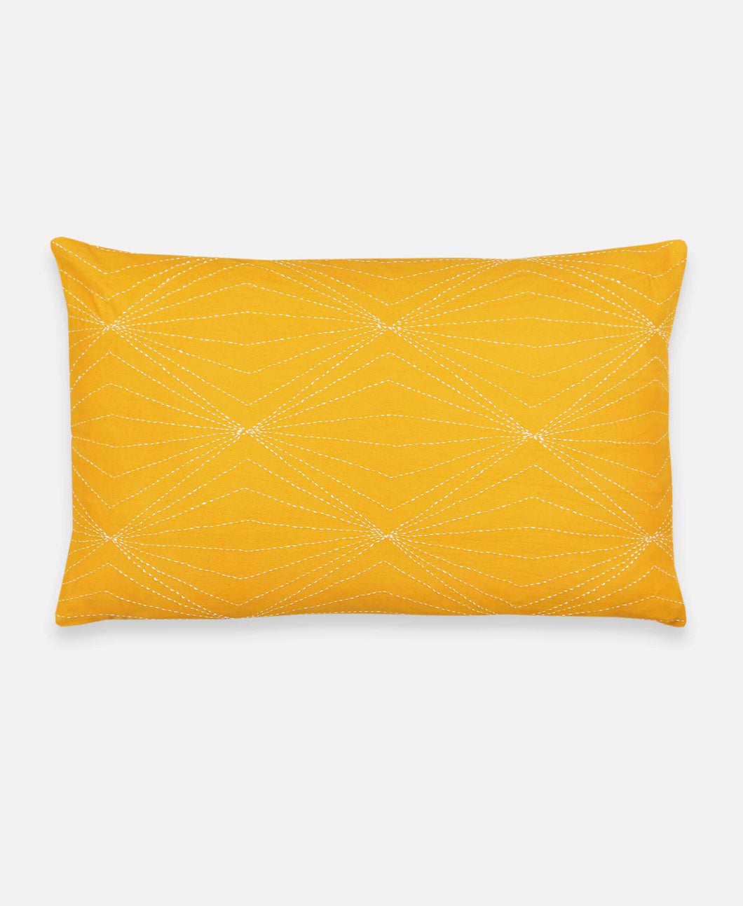 Prism Lumbar Pillow Pillows Anchal Project Mustard 