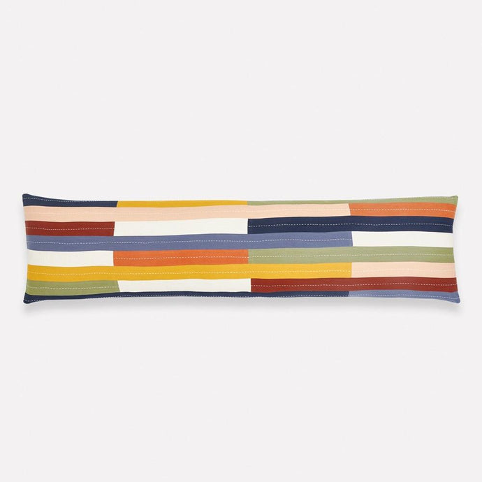 Rainbow Long Lumbar Pillow Throw Pillow Anchal Project 