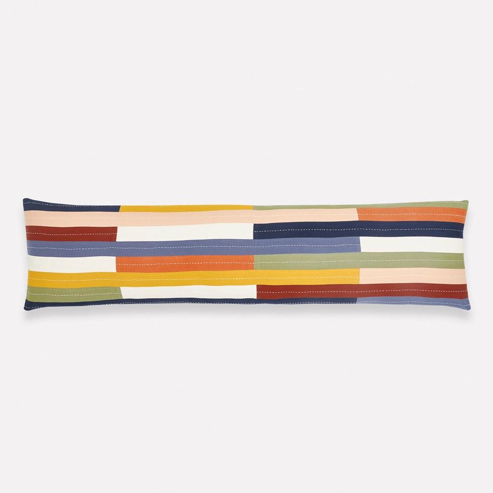 Rainbow Long Lumbar Pillow Throw Pillow Anchal Project 