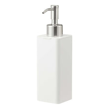 Load image into Gallery viewer, Tower Traceless Adhesive Soap Dispenser Soap Dispensers Yamazaki Home White 
