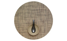 Load image into Gallery viewer, Basketweave Placemat Placemats Chilewich Bark Round 
