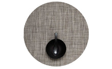 Load image into Gallery viewer, Basketweave Placemat Placemats Chilewich Oyster Round 
