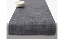 Load image into Gallery viewer, Mini Basketweave Table Runner Table Runners Chilewich Cool Grey 
