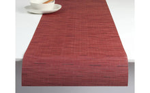 Load image into Gallery viewer, Bamboo Table Runner Table Runners Chilewich Cranberry 
