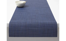 Load image into Gallery viewer, Mini Basketweave Table Runner Table Runners Chilewich Indigo 
