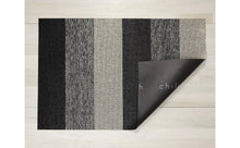 Load image into Gallery viewer, Marbled Stripe Shag Mat Area Rugs Chilewich Salt &amp; Pepper 18&quot;x28&quot; 
