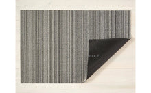 Load image into Gallery viewer, Skinny Stripe Shag Mat Area Rugs Chilewich Birch 18&quot;x28&quot; 
