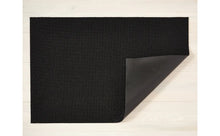 Load image into Gallery viewer, Solid Shag Mat Area Rugs Chilewich Black 18&quot;x28&quot; 
