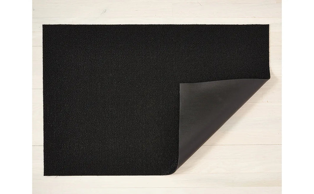 Solid Shag Mat Area Rugs Chilewich Black 18