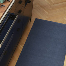 Load image into Gallery viewer, Solid Shag Runner Runners Chilewich Indigo 
