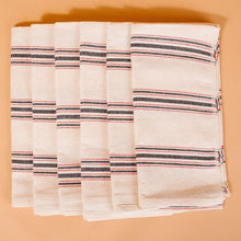 Load image into Gallery viewer, Mistari Napkins - Set of 4 Napkins Powered by People 
