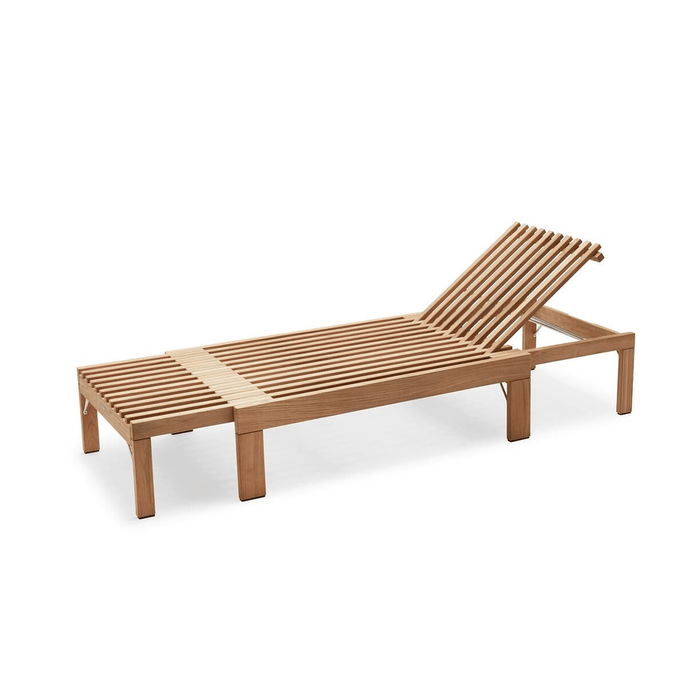 Riviera Sunbed Outdoor Lounge Chairs Skagerak by Fritz Hansen 