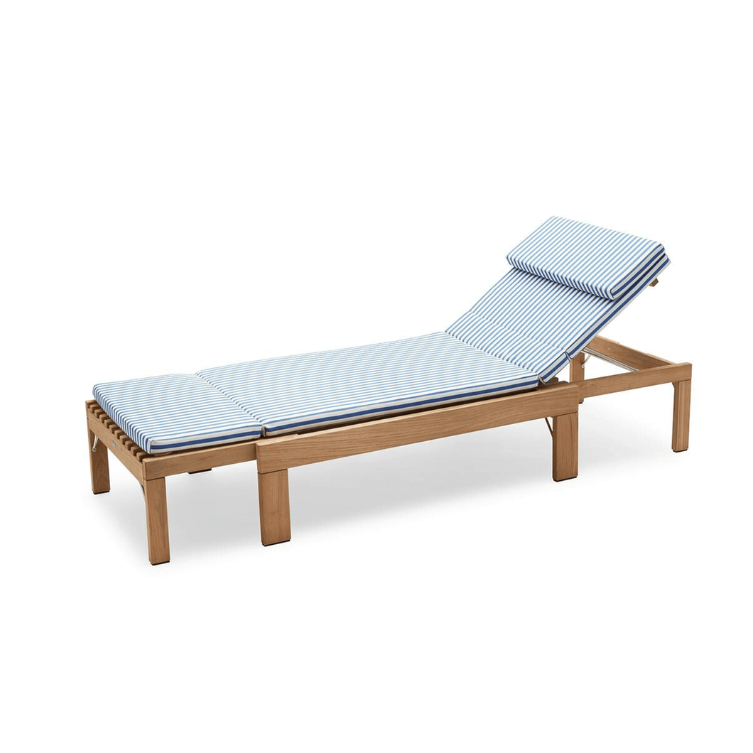 Riviera Sunbed Cushion Outdoor Lounge Chairs Skagerak by Fritz Hansen 