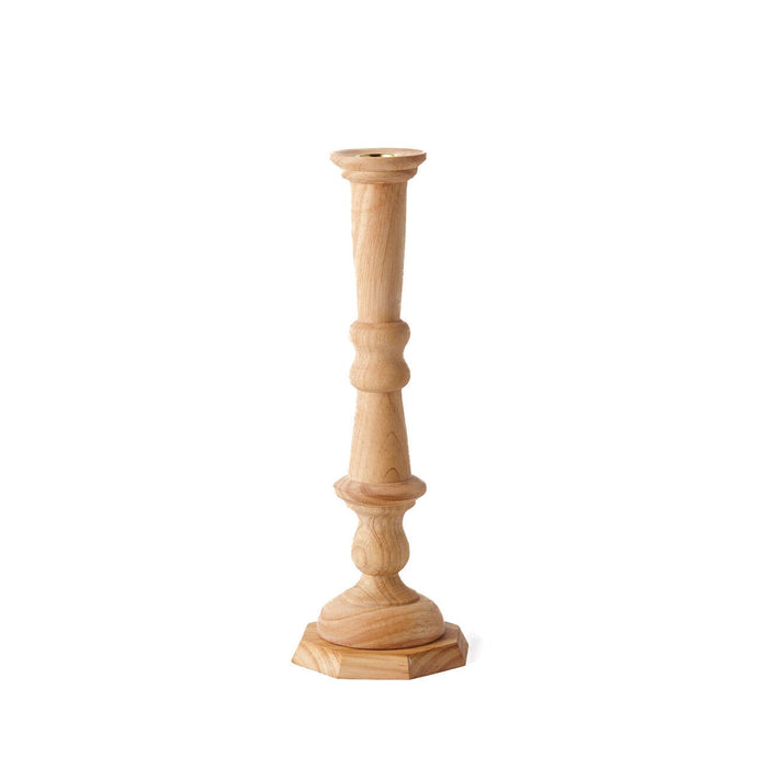 Georgian Candlestick Candle Holders Sir|Madam No. 2 Beechwood 