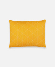 Load image into Gallery viewer, Small Graph Throw Pillow Pillows Anchal Project Mustard 
