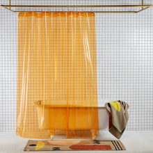 Load image into Gallery viewer, Sun Shower Curtain, Juice Shower Curtains Quiet Town 
