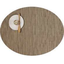 Load image into Gallery viewer, Bamboo Placemat Placemats Chilewich Camel Oval 
