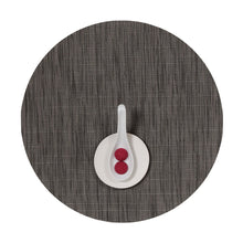 Load image into Gallery viewer, Bamboo Placemat Placemats Chilewich Grey Flannel Round 
