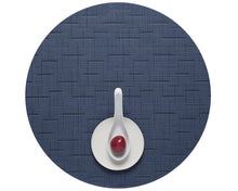 Load image into Gallery viewer, Bamboo Placemat Placemats Chilewich Lapis Round 
