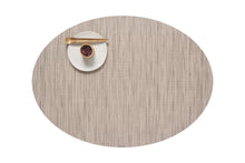 Load image into Gallery viewer, Bamboo Placemat Placemats Chilewich Oat Oval 
