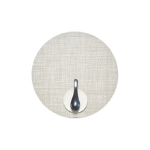 Load image into Gallery viewer, Basketweave Placemat Placemats Chilewich Natural Round 
