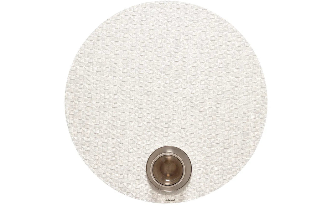 Origami Placemat Placemats Chilewich Pearl Round 