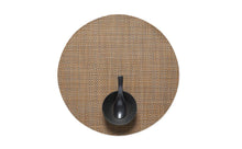 Load image into Gallery viewer, Basketweave Placemat Placemats Chilewich Teak Round 
